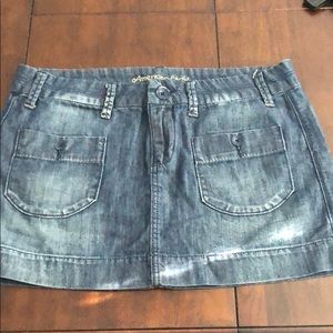 AMERICAN EAGLE mini jean skirt